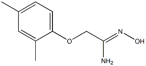 (1Z)-2-(2,4-dimethylphenoxy)-N'-hydroxyethanimidamide