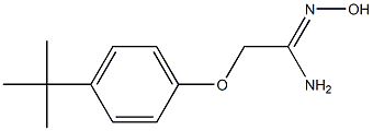  (1Z)-2-(4-tert-butylphenoxy)-N'-hydroxyethanimidamide