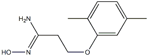  (1Z)-3-(2,5-dimethylphenoxy)-N'-hydroxypropanimidamide