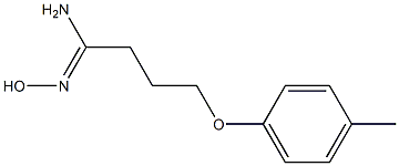 (1Z)-N'-hydroxy-4-(4-methylphenoxy)butanimidamide|