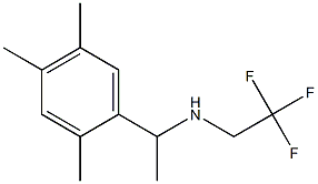 (2,2,2-trifluoroethyl)[1-(2,4,5-trimethylphenyl)ethyl]amine,,结构式