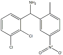 (2,3-dichlorophenyl)(2-methyl-5-nitrophenyl)methanamine