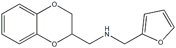  (2,3-dihydro-1,4-benzodioxin-2-ylmethyl)(furan-2-ylmethyl)amine