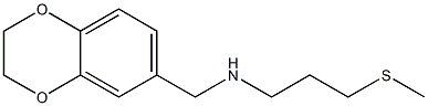 (2,3-dihydro-1,4-benzodioxin-6-ylmethyl)[3-(methylsulfanyl)propyl]amine