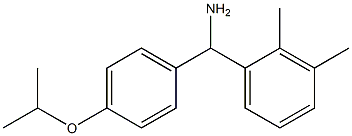 (2,3-dimethylphenyl)[4-(propan-2-yloxy)phenyl]methanamine