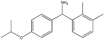 (2,3-dimethylphenyl)[4-(propan-2-yloxy)phenyl]methanamine|