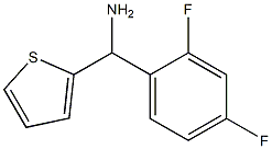  (2,4-difluorophenyl)(thiophen-2-yl)methanamine