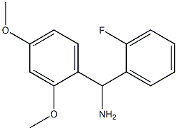 (2,4-dimethoxyphenyl)(2-fluorophenyl)methanamine|