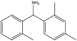 (2,4-dimethylphenyl)(2-methylphenyl)methanamine