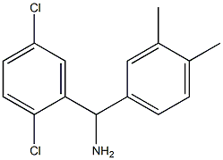 (2,5-dichlorophenyl)(3,4-dimethylphenyl)methanamine