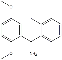 (2,5-dimethoxyphenyl)(2-methylphenyl)methanamine