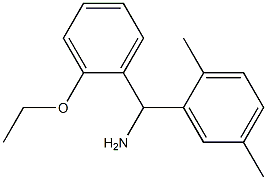 (2,5-dimethylphenyl)(2-ethoxyphenyl)methanamine 结构式