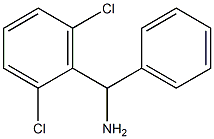 (2,6-dichlorophenyl)(phenyl)methanamine Structure