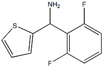  (2,6-difluorophenyl)(thiophen-2-yl)methanamine