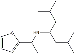 (2,6-dimethylheptan-4-yl)[1-(thiophen-2-yl)ethyl]amine