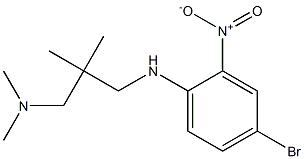 (2-{[(4-bromo-2-nitrophenyl)amino]methyl}-2-methylpropyl)dimethylamine