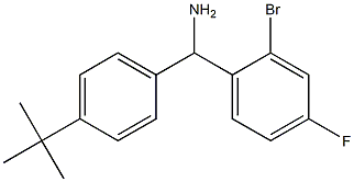 (2-bromo-4-fluorophenyl)(4-tert-butylphenyl)methanamine