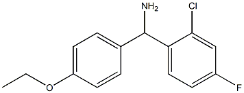 (2-chloro-4-fluorophenyl)(4-ethoxyphenyl)methanamine