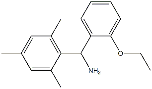 (2-ethoxyphenyl)(2,4,6-trimethylphenyl)methanamine 结构式