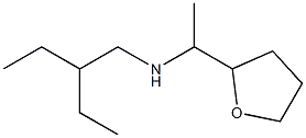 (2-ethylbutyl)[1-(oxolan-2-yl)ethyl]amine Structure