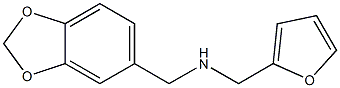  (2H-1,3-benzodioxol-5-ylmethyl)(furan-2-ylmethyl)amine