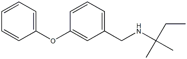 (2-methylbutan-2-yl)[(3-phenoxyphenyl)methyl]amine Struktur