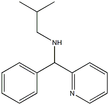 (2-methylpropyl)[phenyl(pyridin-2-yl)methyl]amine 结构式