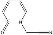 (2-oxopyridin-1(2H)-yl)acetonitrile Struktur