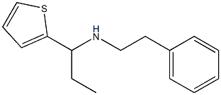 (2-phenylethyl)[1-(thiophen-2-yl)propyl]amine|