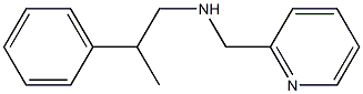 (2-phenylpropyl)(pyridin-2-ylmethyl)amine,,结构式