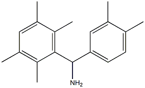 (3,4-dimethylphenyl)(2,3,5,6-tetramethylphenyl)methanamine|