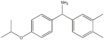  (3,4-dimethylphenyl)[4-(propan-2-yloxy)phenyl]methanamine
