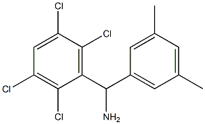 (3,5-dimethylphenyl)(2,3,5,6-tetrachlorophenyl)methanamine