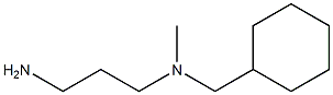 (3-aminopropyl)(cyclohexylmethyl)methylamine Structure