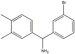 (3-bromophenyl)(3,4-dimethylphenyl)methanamine