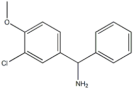 (3-chloro-4-methoxyphenyl)(phenyl)methanamine