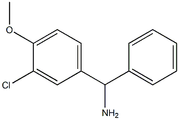 (3-chloro-4-methoxyphenyl)(phenyl)methanamine|