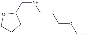 (3-ethoxypropyl)(oxolan-2-ylmethyl)amine Structure