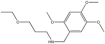 (3-ethoxypropyl)[(2,4,5-trimethoxyphenyl)methyl]amine