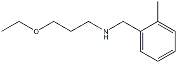 (3-ethoxypropyl)[(2-methylphenyl)methyl]amine