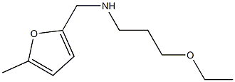 (3-ethoxypropyl)[(5-methylfuran-2-yl)methyl]amine Structure