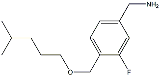  (3-fluoro-4-{[(4-methylpentyl)oxy]methyl}phenyl)methanamine