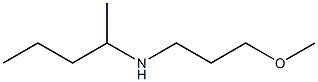 (3-methoxypropyl)(pentan-2-yl)amine 结构式
