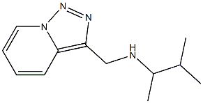 (3-methylbutan-2-yl)({[1,2,4]triazolo[3,4-a]pyridin-3-ylmethyl})amine Structure