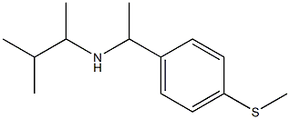 (3-methylbutan-2-yl)({1-[4-(methylsulfanyl)phenyl]ethyl})amine