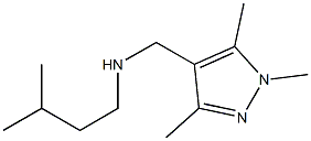  (3-methylbutyl)[(1,3,5-trimethyl-1H-pyrazol-4-yl)methyl]amine