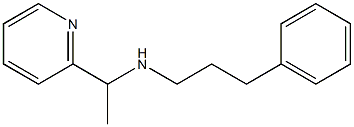 (3-phenylpropyl)[1-(pyridin-2-yl)ethyl]amine Structure