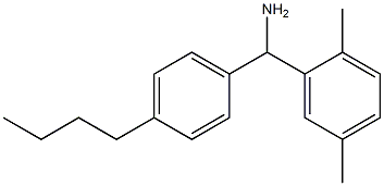  (4-butylphenyl)(2,5-dimethylphenyl)methanamine