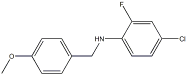 (4-chloro-2-fluorophenyl)(4-methoxyphenyl)methylamine|