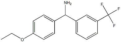 (4-ethoxyphenyl)[3-(trifluoromethyl)phenyl]methanamine